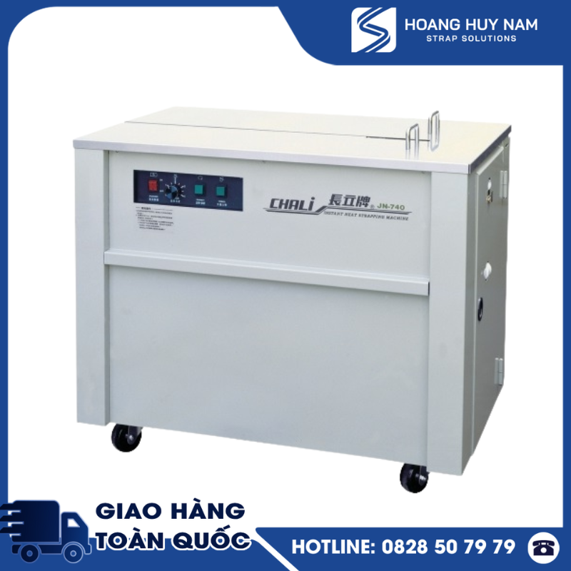 MÁY ĐÓNG ĐAI THÙNG BÁN TỰ ĐỘNG CHALI JN740